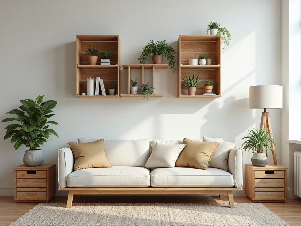 Decoração com Caixotes: 5 Ideias Criativas para Transformar seu Lar em 2026 Decoração com Caixotes: 5 Ideias Criativas para Transformar seu Lar em 2026