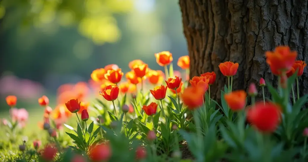 Flores para Jardim com Sombra de Árvore: Oásis de Cor