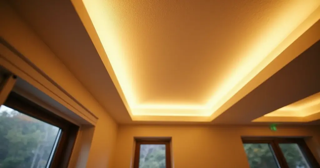 Iluminação Indireta em Sanca de Gesso: O Segredo Revelado! Iluminação Indireta em Sanca de Gesso: O Segredo Revelado!