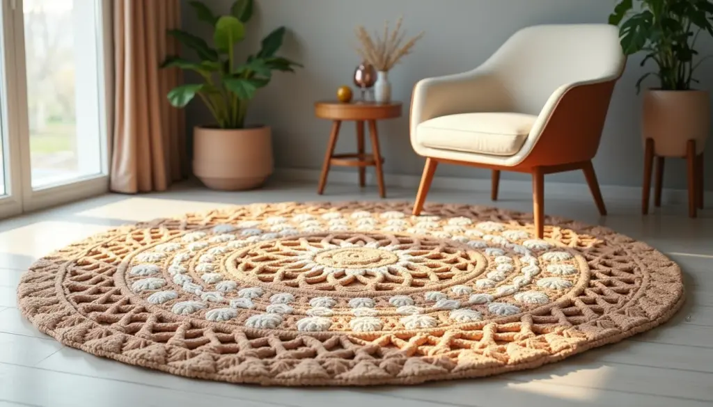 Tapete Crochê Oval: Transforme Sua Casa com Peças Únicas em 2026 Tapete Crochê Oval: Transforme Sua Casa com Peças Únicas em 2026