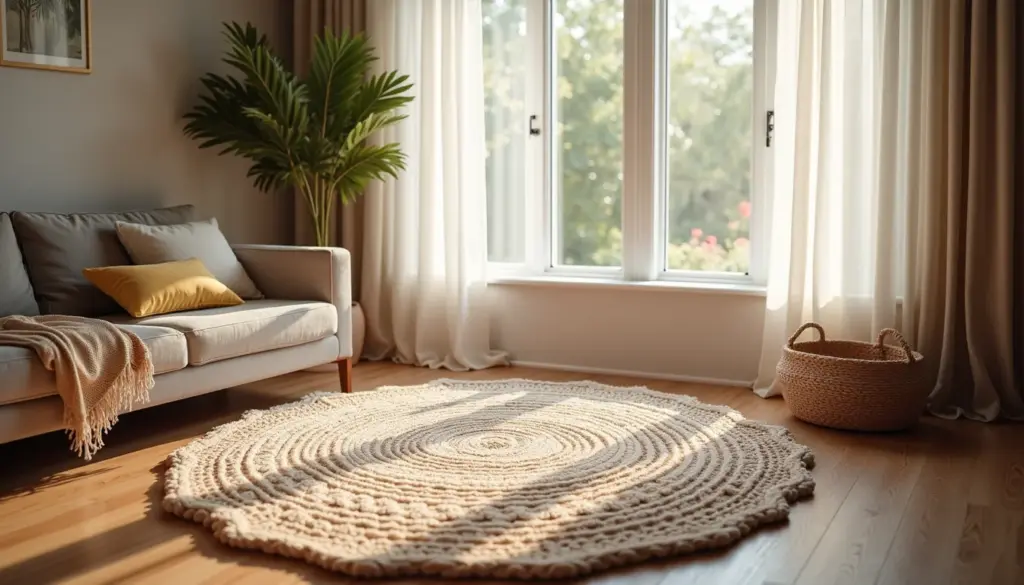 Tapetes de Crochê Para Quarto: 7 Ideias Que Vão Transformar Seu Espaço Tapetes de Crochê Para Quarto: 7 Ideias Que Vão Transformar Seu Espaço