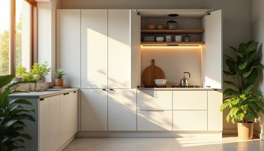 Armário de cozinha pequeno: 10 modelos que enganam o espaço Armário de cozinha pequeno: 10 modelos que enganam o espaço