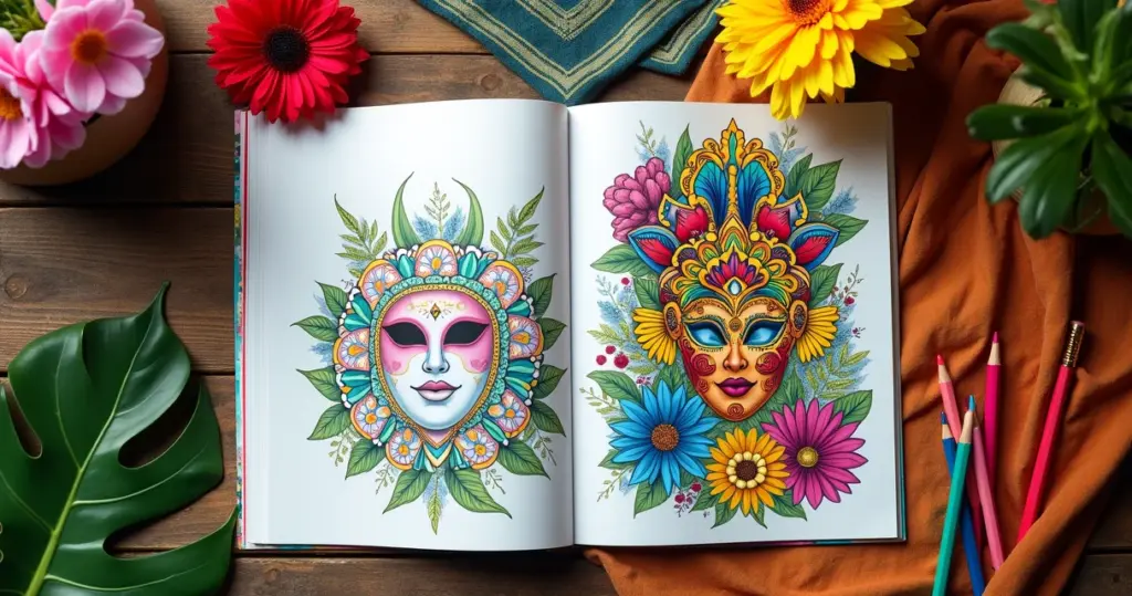 15 Ideias de Atividade de Carnaval para Colorir que Educam e Encantam