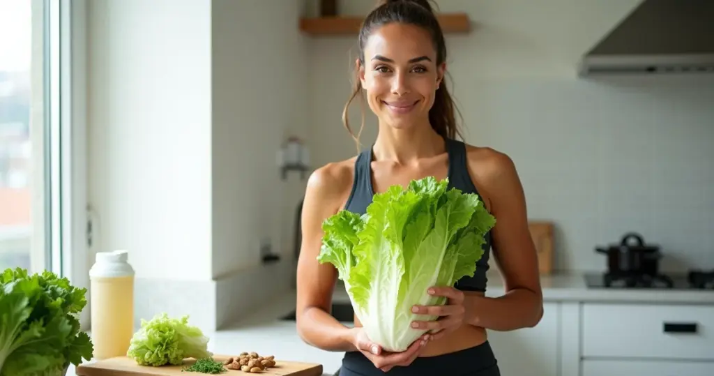 Benefícios da alface romana para atletas: sua aliada na recuperação Benefícios da alface romana para atletas: sua aliada na recuperação