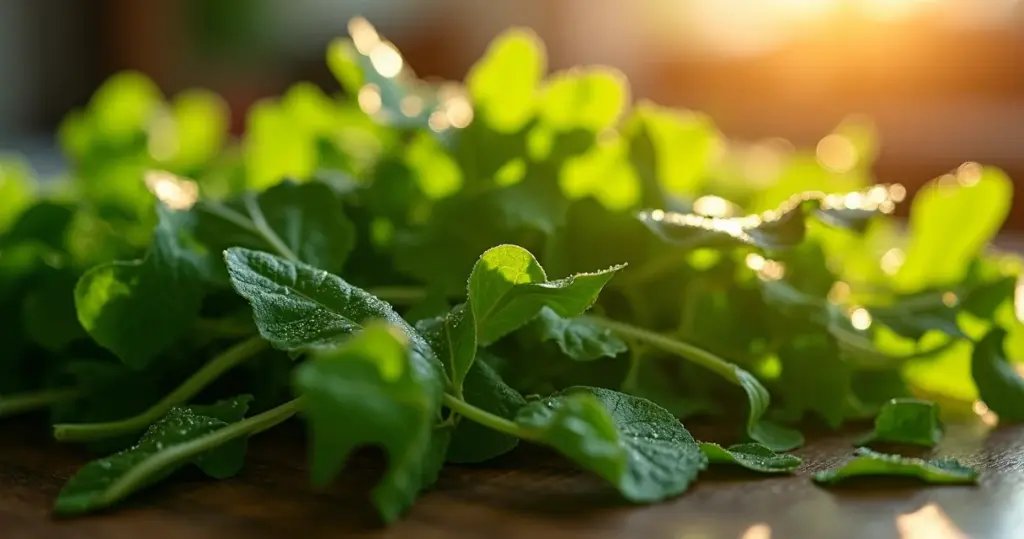 Benefícios da rucula: como essa folha barata pode substituir suplementos caros