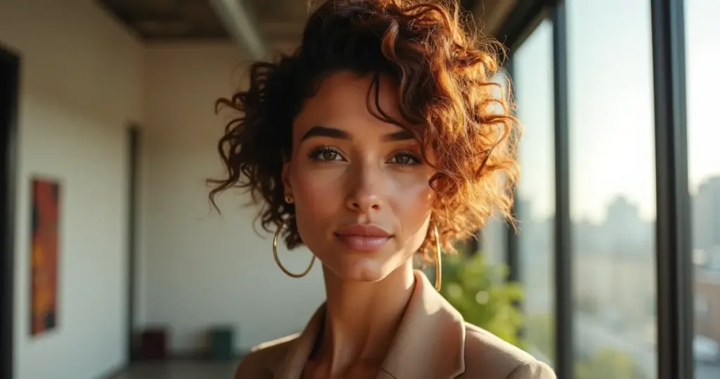 Cabelo cacheado curto com luzes ou sem: qual vale mais a pena em 2026?