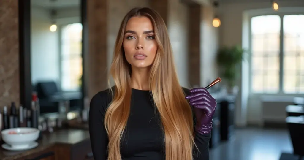 Cabelo loiro escuro ficou laranja? Veja o método certo para neutralizar