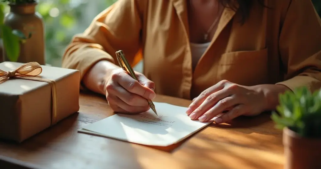 Como agradecer um presente recebido e transformar um objeto em vínculo