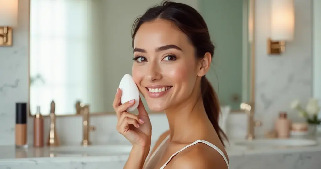 Como usar esponja de microfibra Macrilan EP02 e economizar 30% na maquiagem