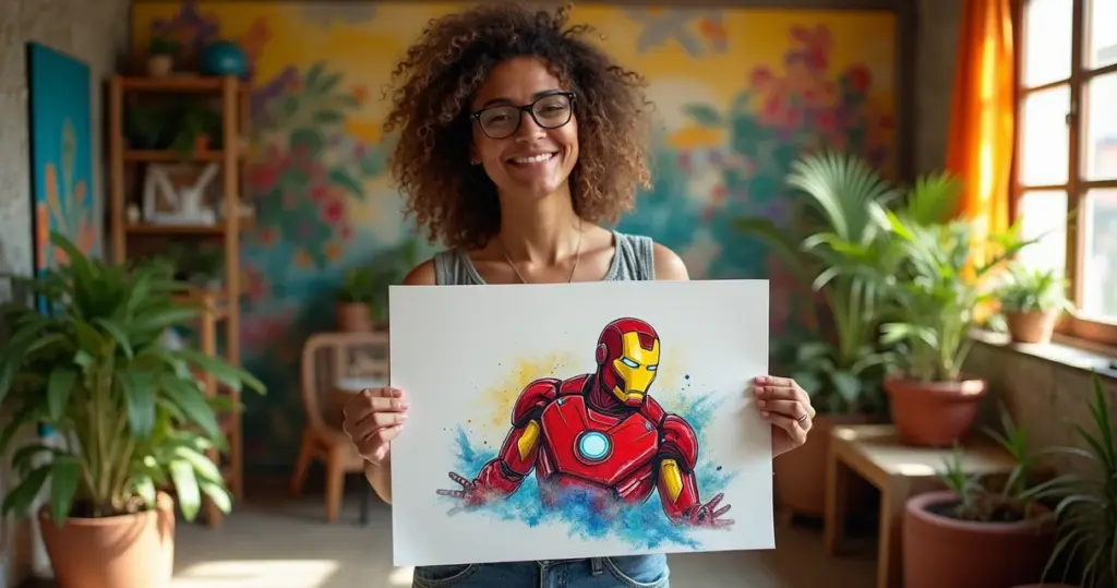 23 Ideias de Desenho Homem de Ferro para Colorir que Viram Arte