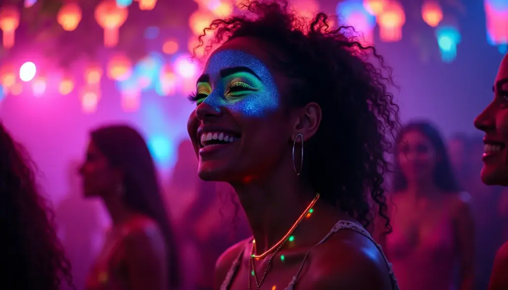 50 Ideias de Luz Negra para Transformar Festas e Ambientes 50 Ideias de Luz Negra para Transformar Festas e Ambientes
