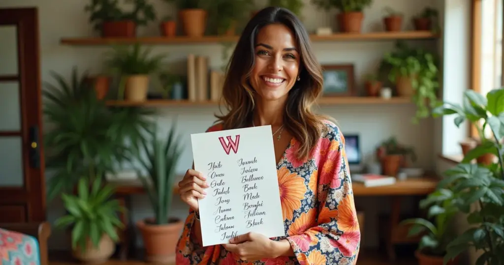 22 Nomes de Meninas com a Letra W: Raros, Modernos e Cheios de Significado