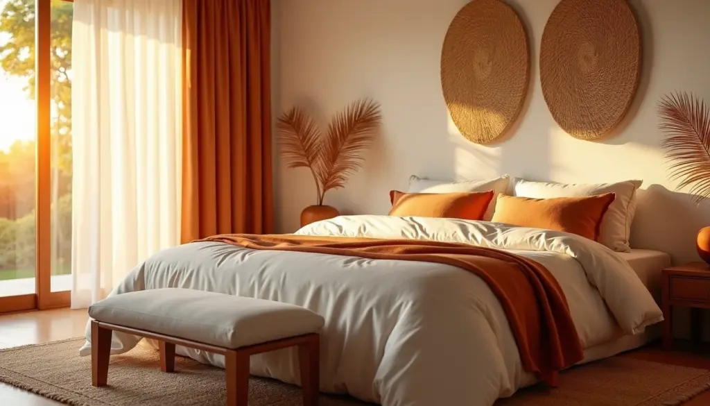 Quarto de casal em 2026: como criar um refúgio sem gastar rios de dinheiro Quarto de casal em 2026: como criar um refúgio sem gastar rios de dinheiro