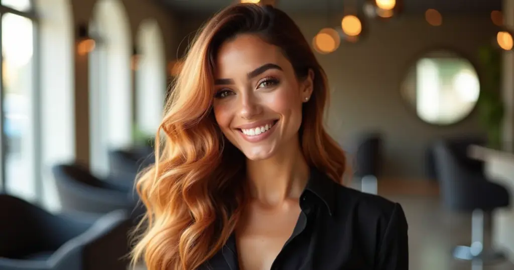 Retoque Morena Iluminada Cobre: Raiz Esfumada que Dura 6 Meses