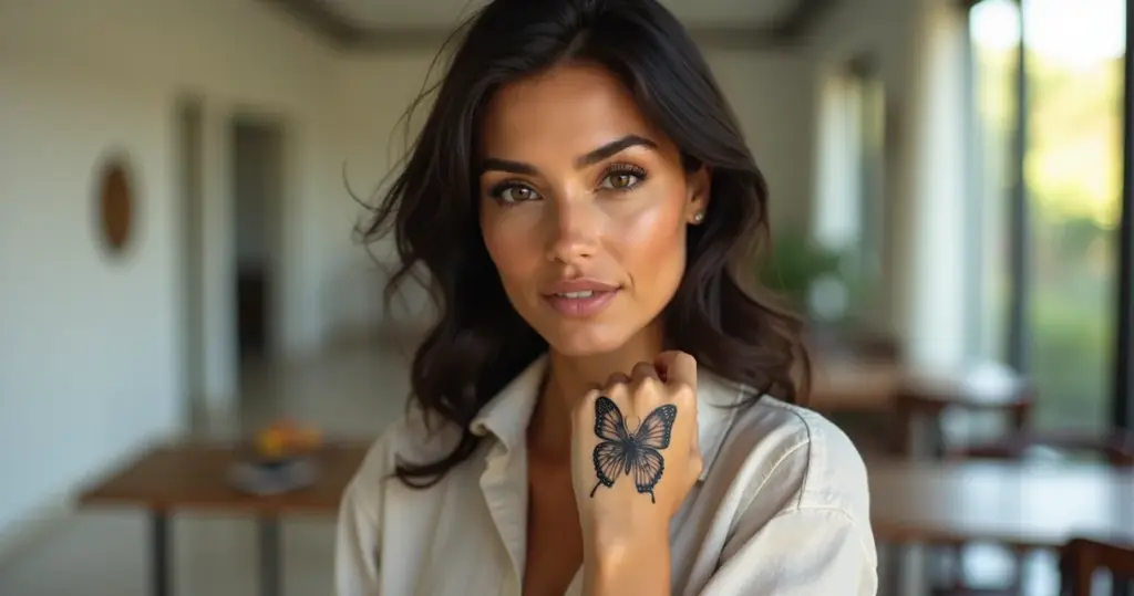 3 Dicas + 9 Ideias: Tatuagem Borboleta Mão Feminina Significado Que Transforma