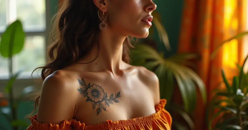 8 Ideias de Tatuagem no Peito Feminina: Escolha a Sua com Significado 8 Ideias de Tatuagem no Peito Feminina: Escolha a Sua com Significado