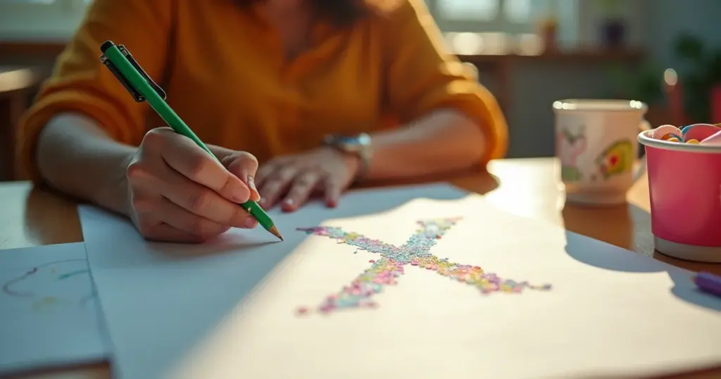 Texto com a letra X para alfabetização que aumenta retenção em 40%