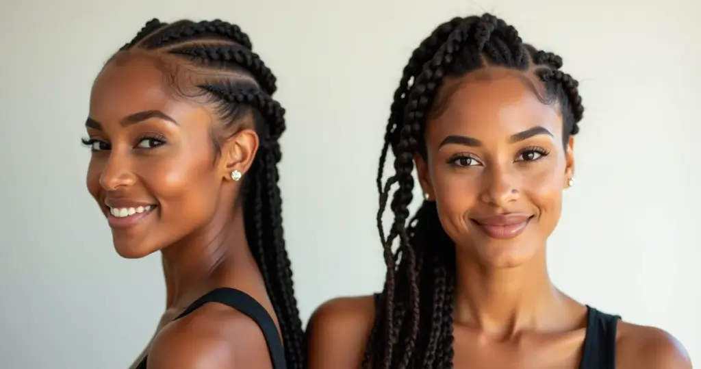 Trança Nagô vs Box Braids: Qual Escolher Sem Jogar Dinheiro Fora?