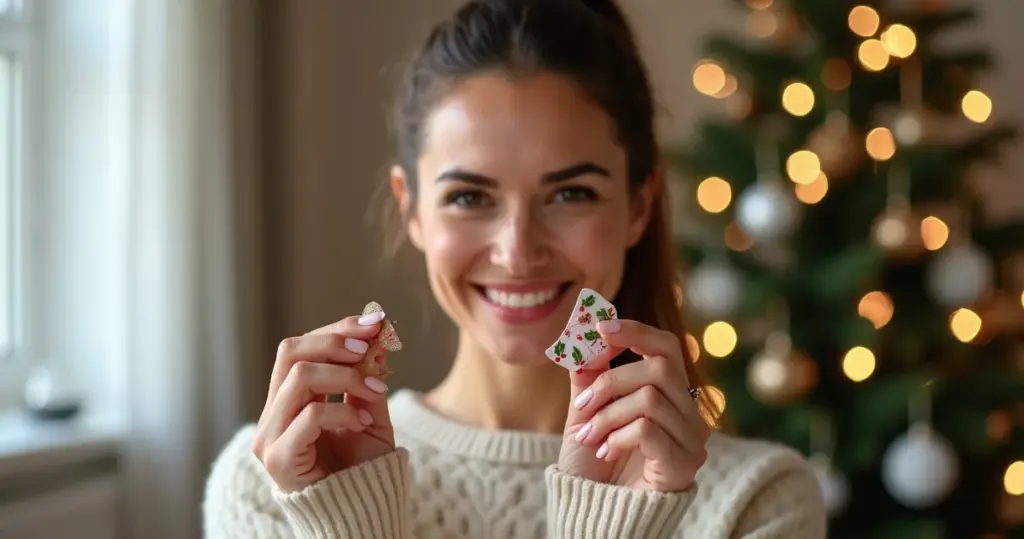 Unhas postiças ou press on nails: qual vale mais seu dinheiro no Natal? Unhas postiças ou press on nails: qual vale mais seu dinheiro no Natal?