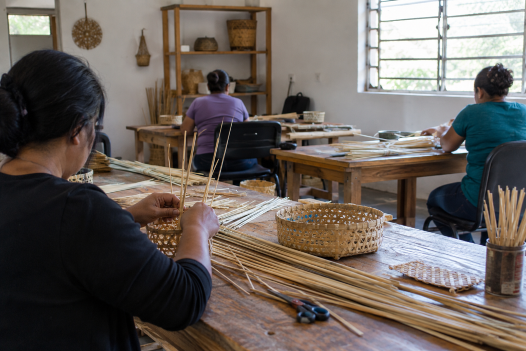 Antonina oferece curso gratuito de artesanato em bambu para mulheres Antonina oferece curso gratuito de artesanato em bambu para mulheres