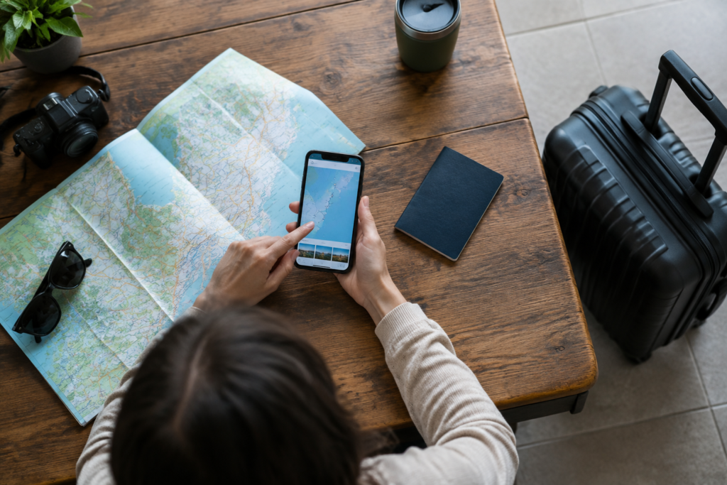 54% dos entrevistados usam inteligência artificial para planejar viagens, segundo a Marriott.