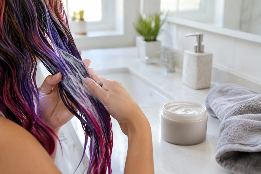 Três cuidados para manter a cor do cabelo tingido por mais tempo Três cuidados para manter a cor do cabelo tingido por mais tempo