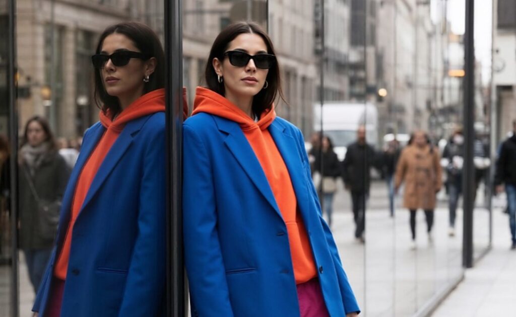 Cores fortes voltam às ruas: como usar tons vibrantes sem perder a elegância