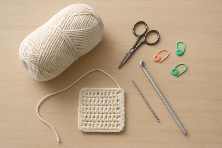 O que preciso para fazer crochê: lista de materiais para iniciantes