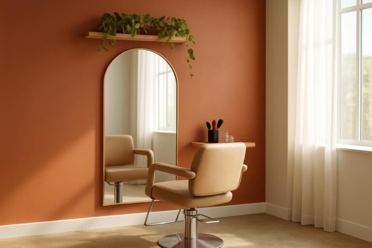 Parede de salão decorada: ideias, materiais e passo a passo